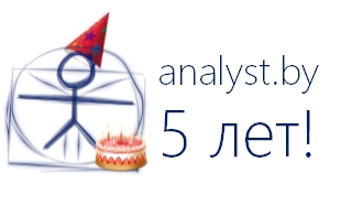 Сообществу analsyt.by 5 лет!